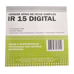 SENSOR ATIVO IR 15 DIGITAL SENSOR ATIVO IR 15 DIGITAL