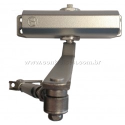 MOLA AÉREA PARA PORTA A530 FORÇA 2 PRATA