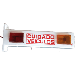 Sinalizador a LED com BIP Sonoro